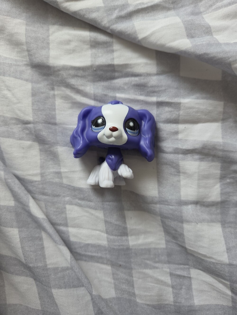 Littlest Pet Shop LPS Cocker Spaniel Purple